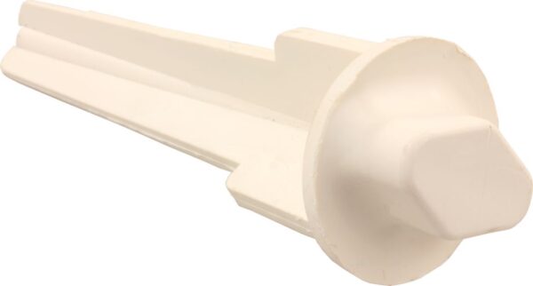 JR Products Sink Drain Stopper, 1-3/8 Inch, Parchment