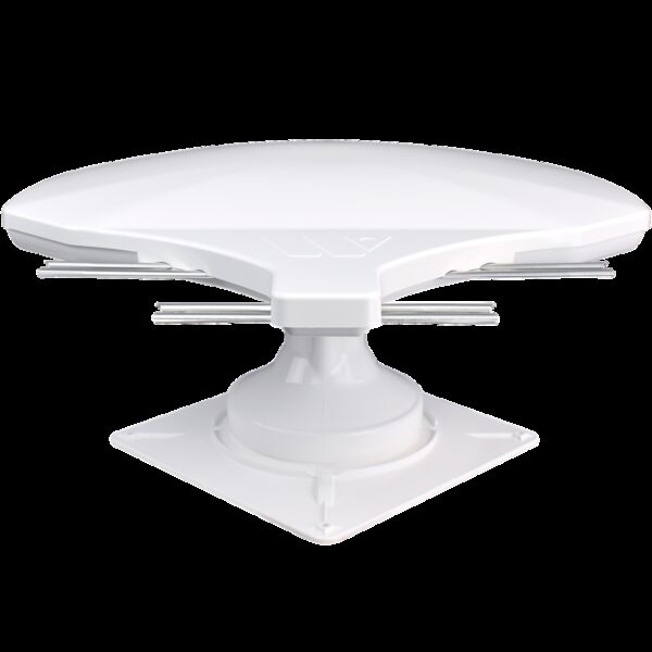 Winegard Broadcast TV Antenna, 4K UHD, White, Roof Mount