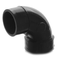 LaSalle Bristol 90-Degree Street Elbow, 1-1/2 Inch Spigot x 1-1/2 Inch Slip, Black