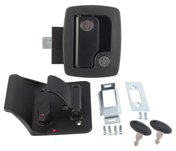 AP Products Manual Entry Door Latch Assembly, 2-3/4" x 3-1/4" Cutout
