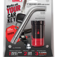 BOLT Locks Trailer Hitch Lock Pin, 5/8 Inch, Bent, Vehicle-Specific, Stainless Steel