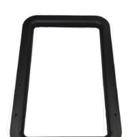 AP Products Entry Door Window Frame, Black, 25 x 16 in