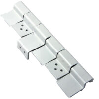 AP Products 6-Leaf Entry Door Hinge, Steel, White