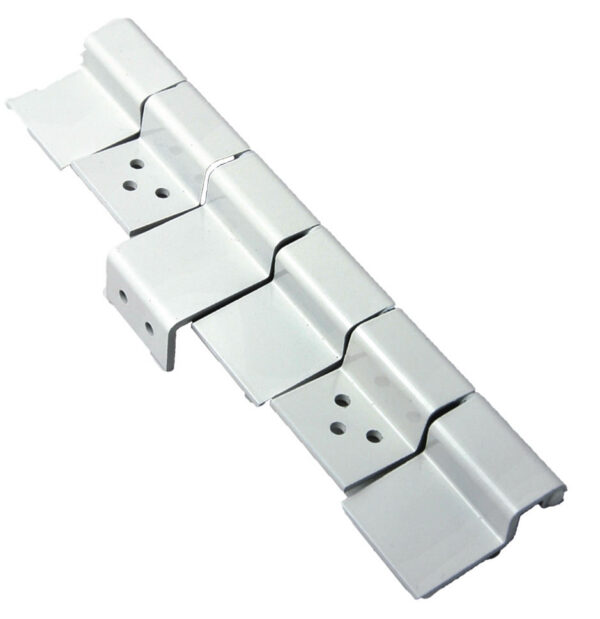 AP Products 6-Leaf Entry Door Hinge, Steel, White