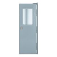 Lippert Entry Door, 72 x 30 Inch, Polar White, Right Hinge, with Screen