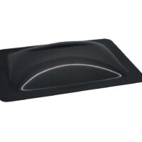 Icon Rectangular Bubble-Dome Skylight, Smoke, 26 x 18 Inch