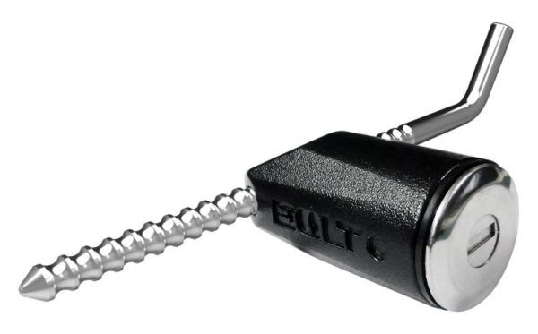 BOLT One-Key Coupler Lock, Barbell, 1/2 to 3-3/8 inch, Silver