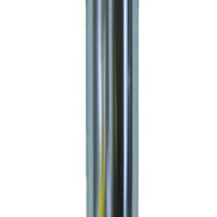 AP Products Table Leg, Fixed, 31-1/2 inch, Chrome Steel