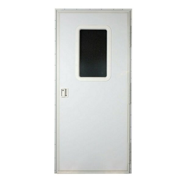 AP Products Square Entry Door, 24x72, Polar White, Right Hinge