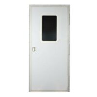 AP Products Square Entry Door, 26x70, Polar White, Right Hinge