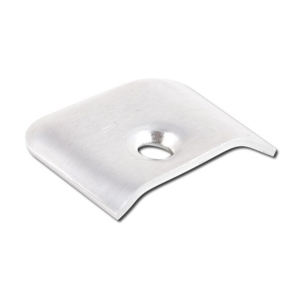 AP Products Side Molding End Caps, 10-Pack, Silver, Mill Finish