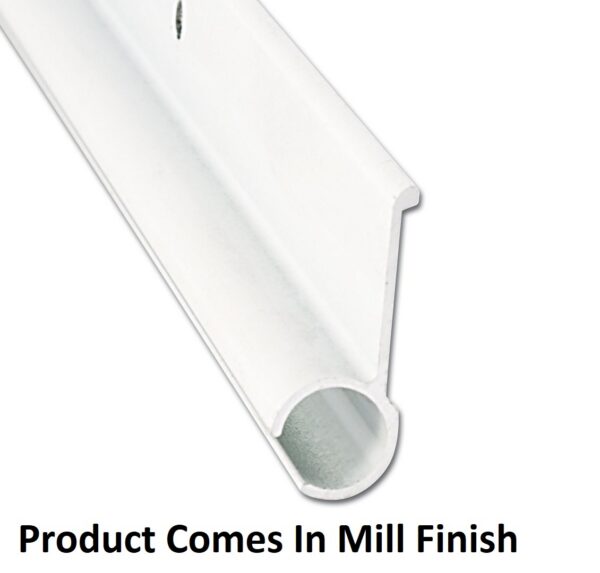 AP Products Awning Rail, 16 ft, Silver, Aluminum, Screw-On