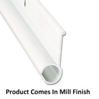 AP Products Awning Rail, 8 ft, Silver, Aluminum, Screw-On