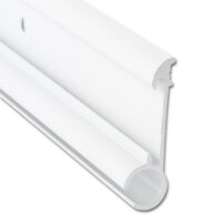 AP Products Awning Rail, 16 ft, Polar White, Aluminum, Screw-On
