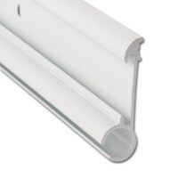 AP Products Awning Rail, 8 ft, Polar White, Aluminum, Screw-On