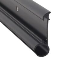 AP Products Awning Rail, 16 ft, Black, Aluminum, Screw-On