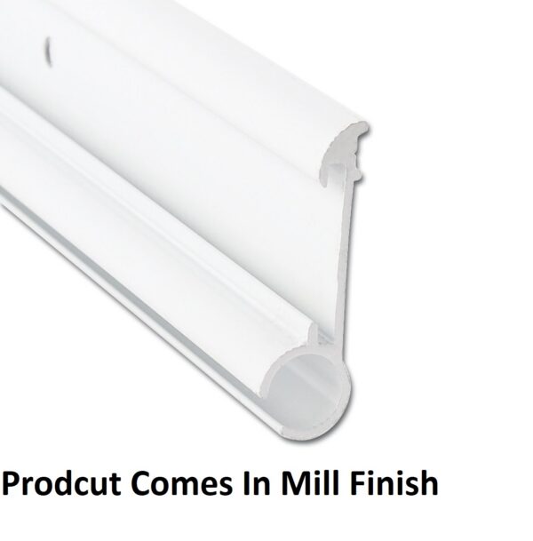 AP Products Awning Rail, 8 ft, Aluminum, Screw-On