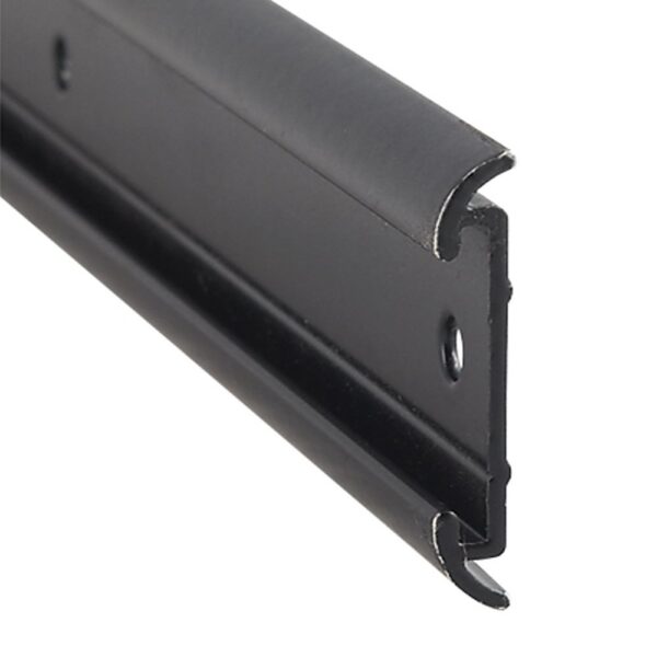 AP Products Flat Trim Molding, 8 ft, Black, with Insert