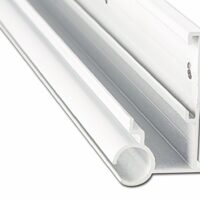 AP Products Polar White Awning Rail, 16 Feet