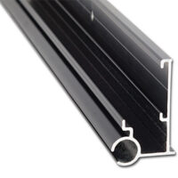 AP Products Black Awning Rail, 8 Feet