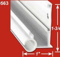 AP Products Silver Awning Rail, 8 Feet