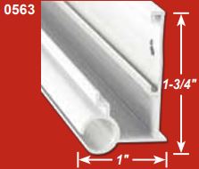 AP Products Silver Awning Rail, 8 Feet