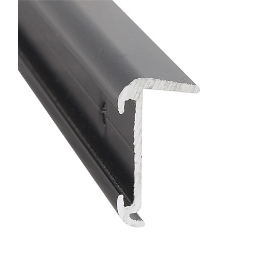 AP Products Black Roof Edge Molding, 16 Feet