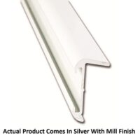 AP Products Silver Roof Edge Molding, 16 Feet