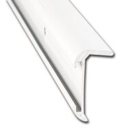 AP Products White Corner Molding, 16 Feet
