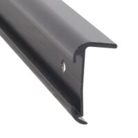 AP Products 8 ft Black Aluminum Corner Insert Molding