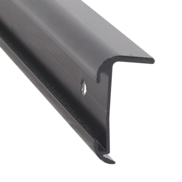 AP Products 8 ft Black Aluminum Corner Insert Molding