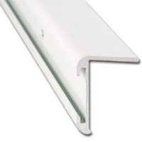AP Products 8 ft Black Long Leg Corner Insert Molding