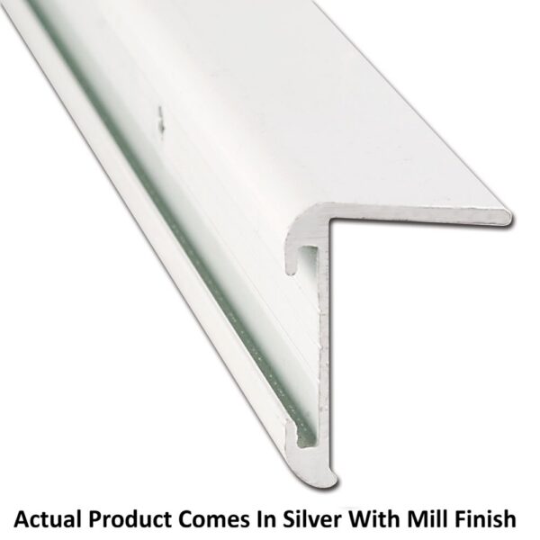 AP Products 16 ft Silver Long Leg Corner Insert Molding