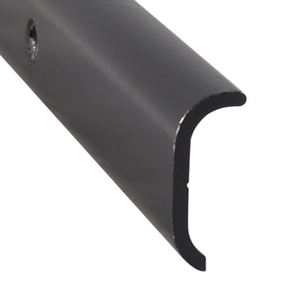AP Products 16 ft Black Short Leg Trim Molding