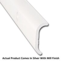 AP Products 16 ft Silver Short Leg Trim Molding