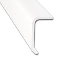AP Products 16 ft White Long Leg Trim Molding