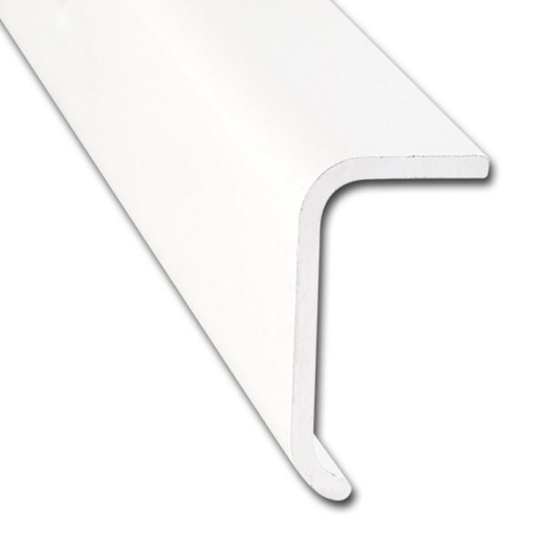 AP Products 16 ft White Long Leg Trim Molding