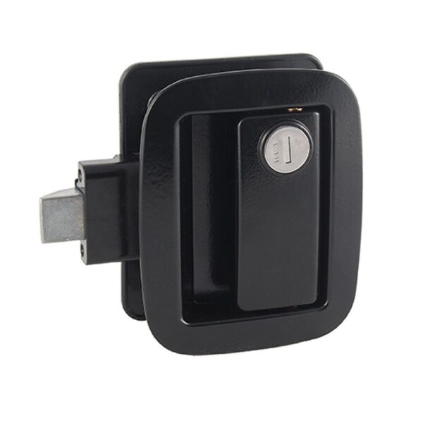AP Products Bauer Horse Trailer Door Handle Paddle, Black, Left Hand