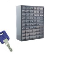 AP Products Bauer RV Key Storage Cabinet, Gray, 15 x 19 x 7 in