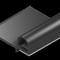 Jaeger Unitek RV Slide-Out Seal, Single Bulb, 35 Feet, Black