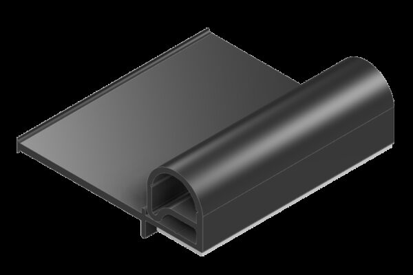 Jaeger Unitek RV Slide-Out Seal, Single Bulb, 35 Feet, Black