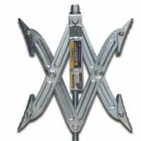 Stromberg Carlson RV Wheel Chock, Silver