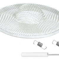 JR Products Bug Screen for Suburban DD Furnace Vent, Stainless Steel, Set of 3