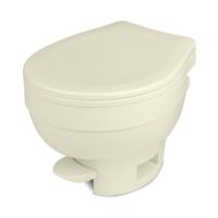 Norcold Thetford Aqua Magic V RV Toilet Low Profile, 12-15/16 Inch Seat