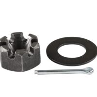 Lippert Trailer Spindle Nut, Slotted Hex with Washer