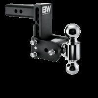 B&W Trailer Hitches Ball Mount, 2" Receiver, 10,000 lb, Dual, 5" Drop