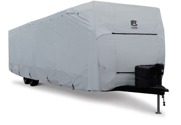 Classic Accessories Encompass Travel Trailer Cover, 27 ft, Cinder, Weatherproof