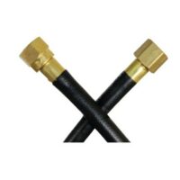 JR Propane Supply Hose 36 inch, 3/8 inch Flare Connection