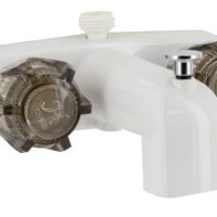 Phoenix Wall-Mount Bathtub Faucet, 4 Inch, White