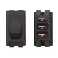 Valterra Interior Light Switch, Brown, 3-Pack